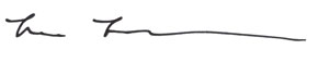 Image of written signature