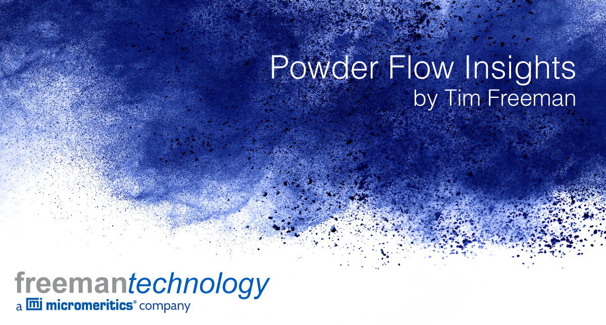 Focusing on powder flowability
