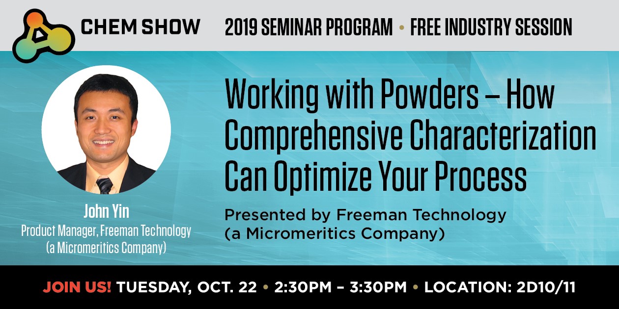 Optimize your process by understanding powder behavior